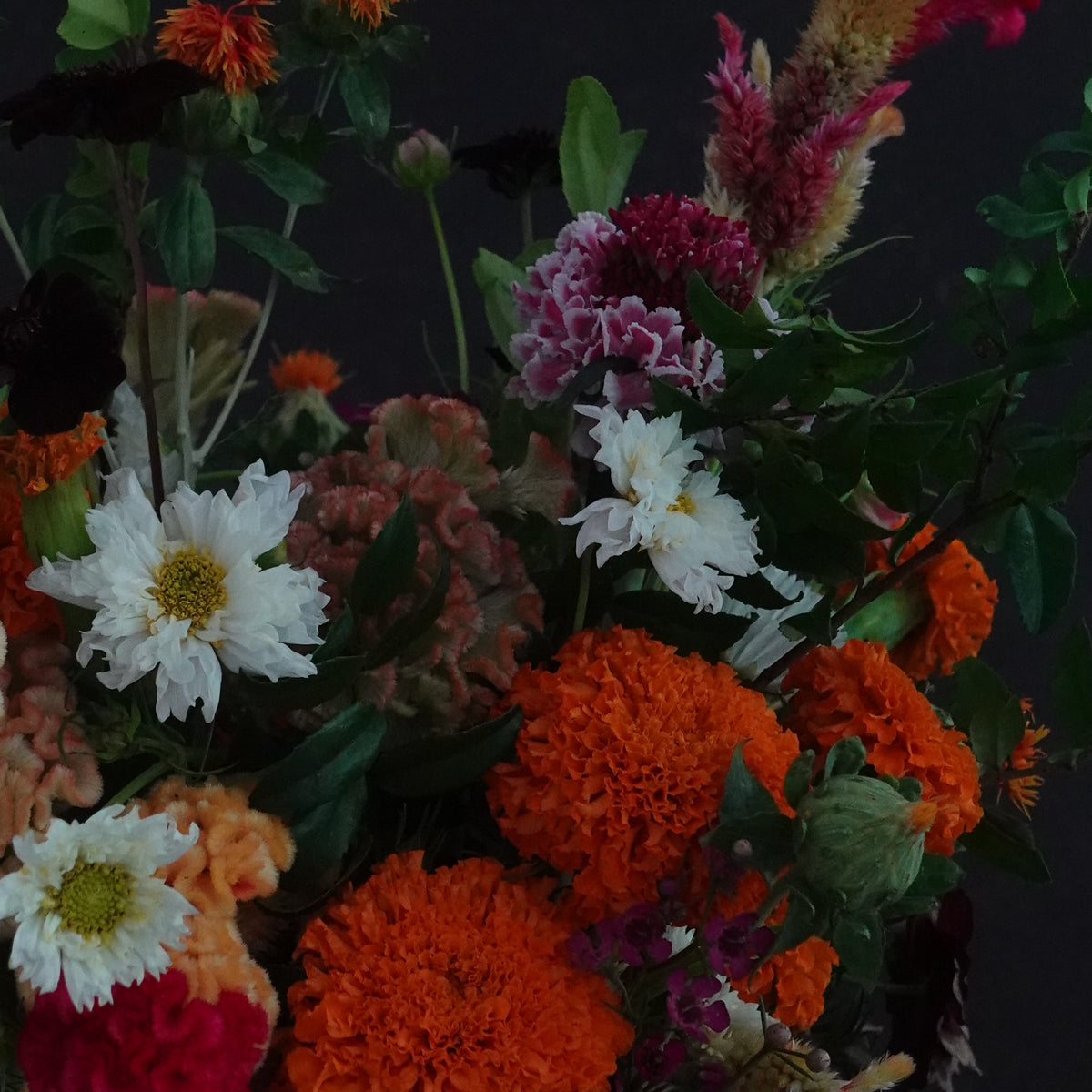 Fall theme floral design workshop